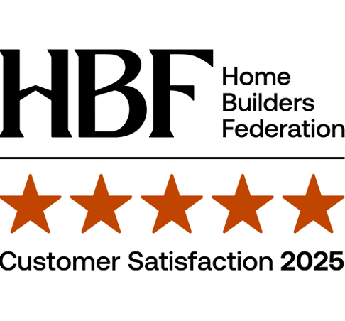 HBF 5 Star Customer Satisfaction Award Logo 2025